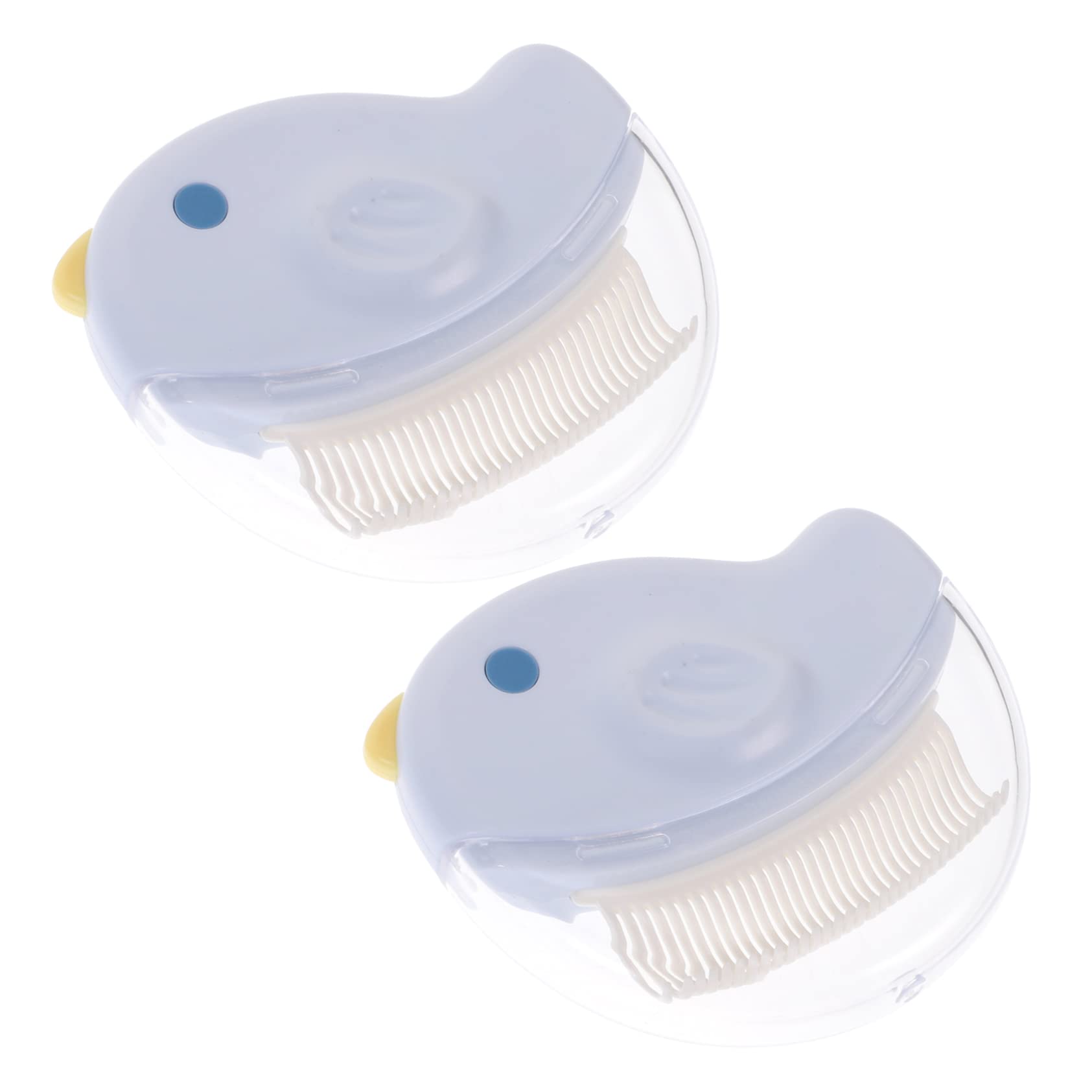 VANZACK 6piezas Peine Quitapelos Para Mascotas Cepillo Desenredante Ergonómico Para Gatos y Perros Limpieza Eficaz De Pelaje Suelto Diseño De Cartoon