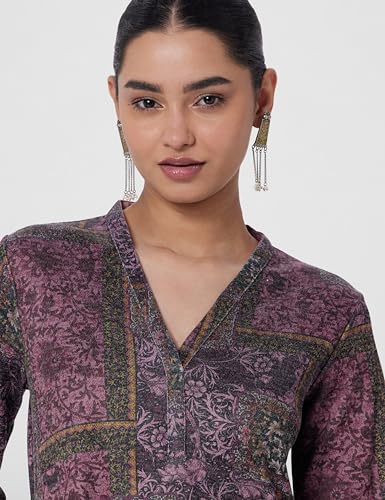 Image of BIBA Women Straight Printed Kurta