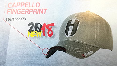 Herakles Gorra de Pesca Gorra con Visera Fingerprint Surfcasting Spinning Curric�n