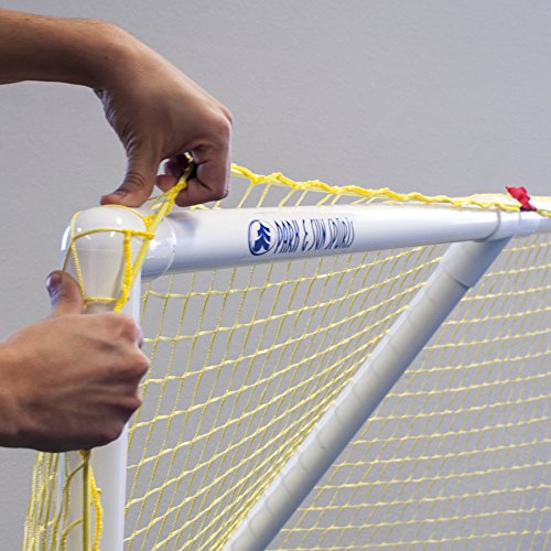 Park & Sun portería de Nailon (Lacrosse y fútbol/Multideporte) Reemplazo elástica, Unisex, Red Amarilla, 54" W x 44" H x 24" D - imagen 5