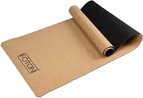 Tapete de Yoga Fóton em Cortiça Ecológica – Antiderrapante, Sustentável e Confortável
