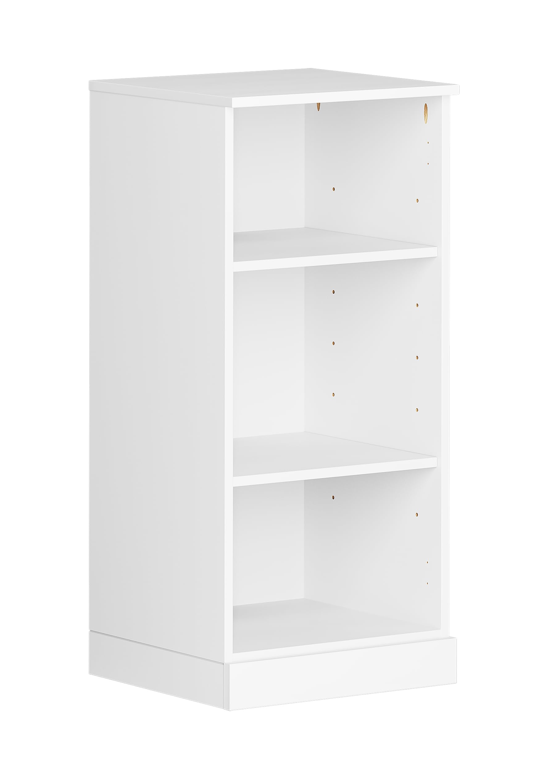 Palace Imports 100% Solid Wood Modular Cabinet/Bookcase 16.5" Wide, White