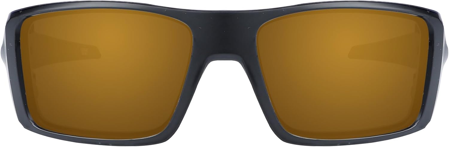 1.8MM Polycarbonate Replacement Lenses for Oakley Heliostat OO9231 61mm Sunglass - Antique Gold