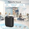 TONOR Voice Amplifier with Wireless Headset Microphone, 11h Duration Rechargeable, LED Display, 25 m Portable PA System with Wireless Mic for Teaching, Speech, Meeting,Performance,Tour Guiding K11 #2
