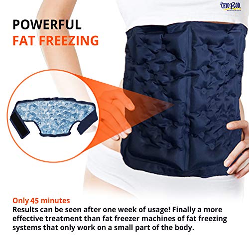Fat Freezer Belt-Fits from 29" to 39" Waist- Cold Body Sculpting for Easy