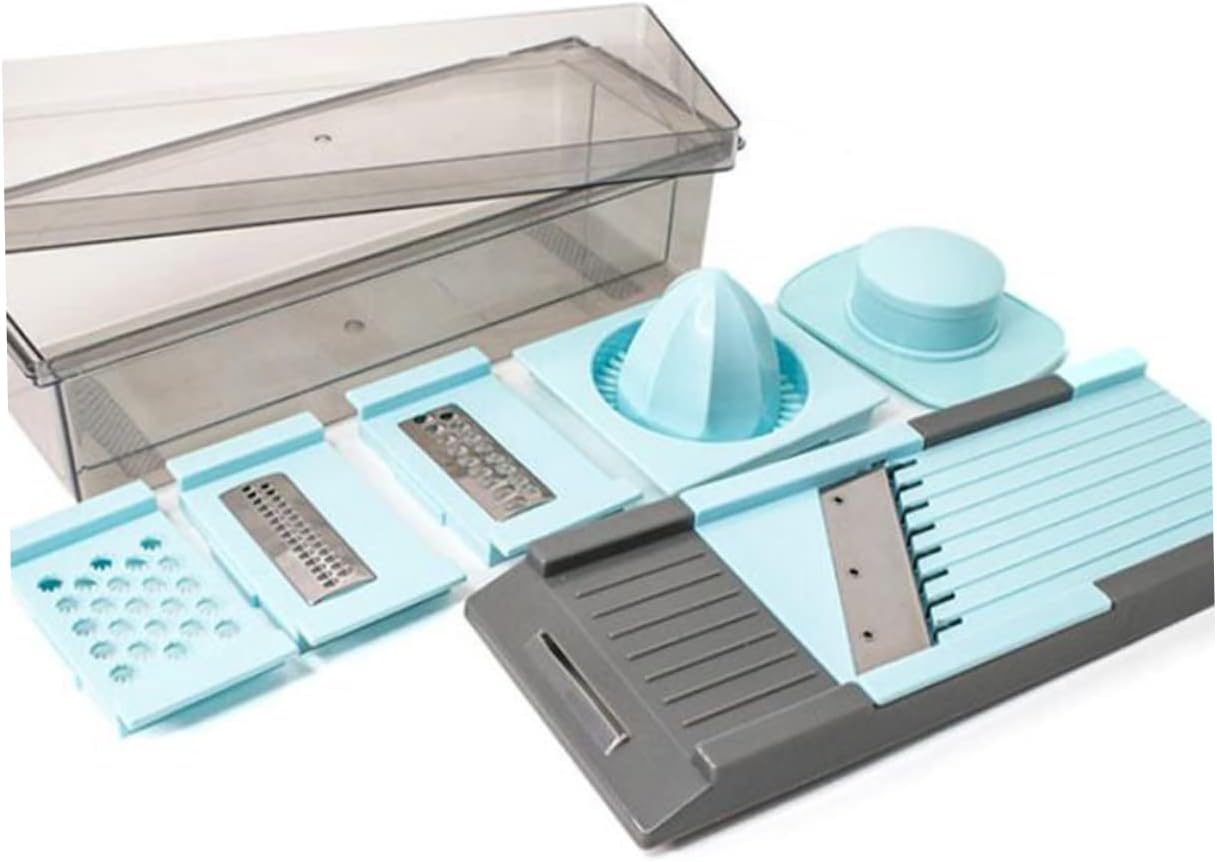 Multifunctional Vegetable Cutter Manual Juicer Squeezer Portable Slicer for Efficient Home Restaurant Use Easy to Store Comfortable Grip Material for Lasting Use