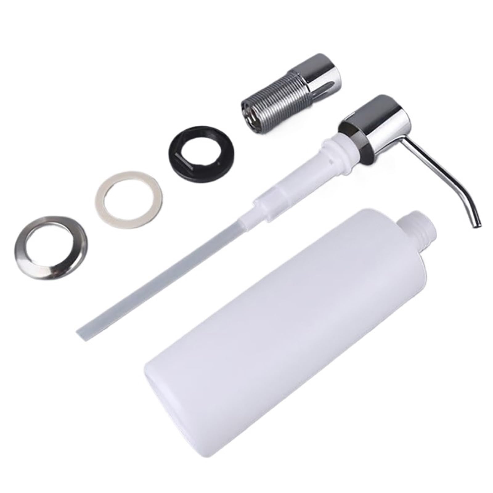 Kitchen Sink Soap Dispenser Sink Soap Dispenser Built In Kitchen Counter Top Dispensers 300ML Capacity Tube Pump Head