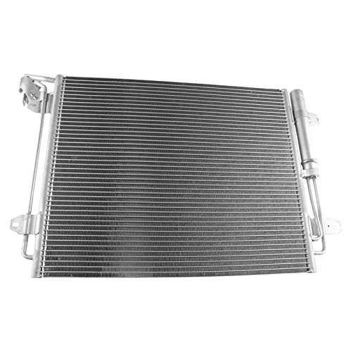 Image of TRQ Air Conditioning A /C Condenser Receiver Drier Compatible with 2009-2017 Volkswagen Tiguan 2018 Tiguan Limited VW3030130
