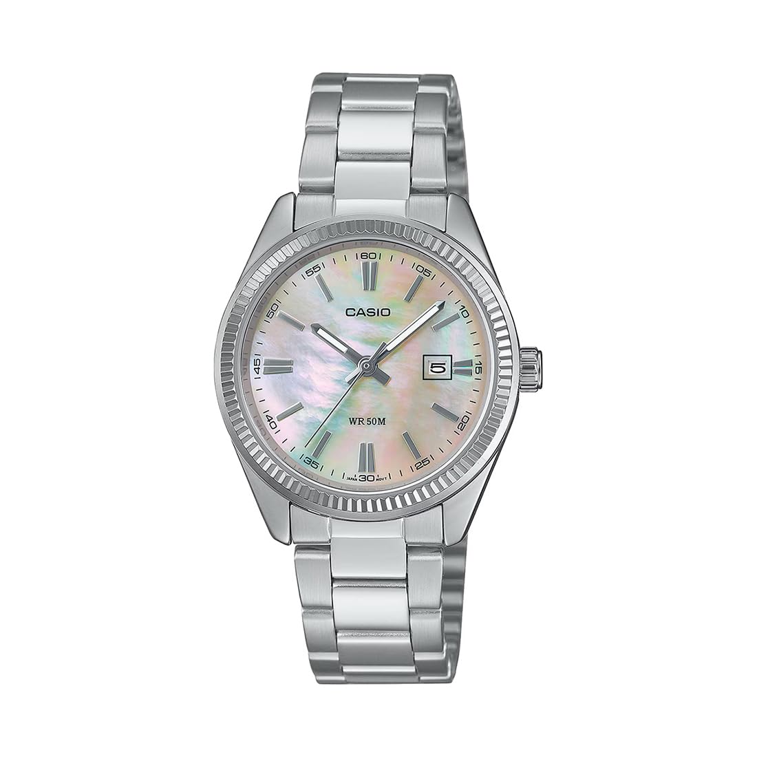 Enticer Ladies LTP-1302DS-4AVDF Analog White Dial Women (A2364)-image-32