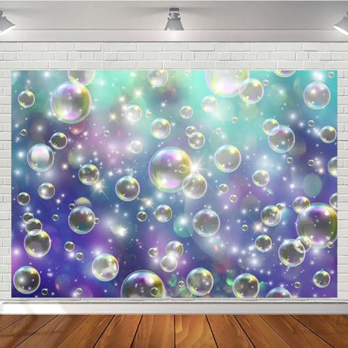 Fondo Fotográfico Bubble Birthday Party 8X6FT miniatura 6