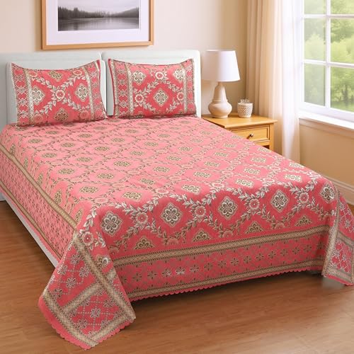 Image of Luxury Velvet Diwan Bedsheet with 5 Cushion Covers and 2 Bolster Covers - Designer Sofa DiwanCover Set for Living Room (Pink)