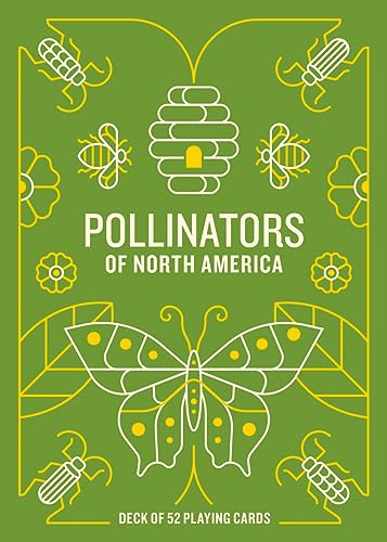 Pollinators of North America Deck: 52 Playing Cards