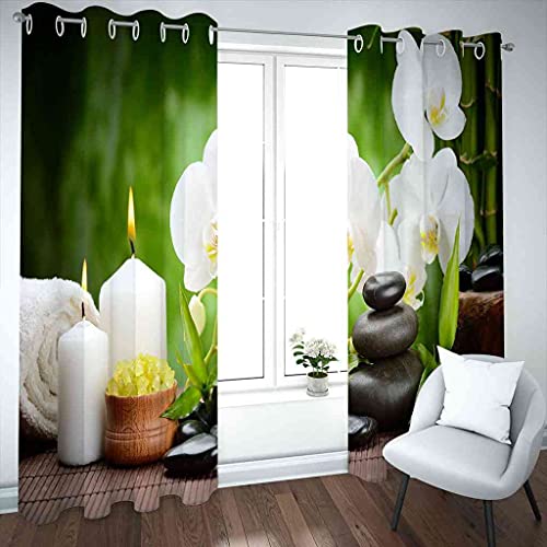 Rideaux de chambre occultants 3D pour un sommeil paisible