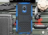 Cocomii Grenade Armor Galaxy S5 Active Case New [Heavy Duty] Premium Tactical Grip Kickstand Shockproof Bumper [Military Defender] Full Body Rugged Cover for Samsung Galaxy S5 Active (G.Blue)
