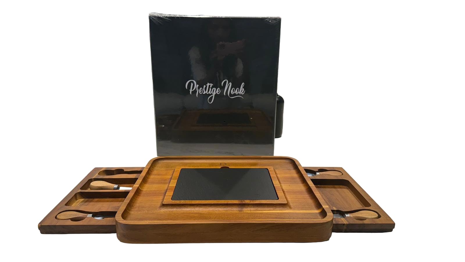 Wooden Cheese Board Set