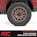 Rough Country 90 Series One-Piece 20x10 | 6x5.5 |-19mm-90201812 Bronze with Black Accent Bolts Wheel with Aluminum (20 x 10. inches /6 x 5 inches, -19 mm Offset)