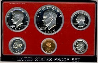 1977 US Mint Proof Set de la Casa de la Moneda de los Estados Unidos