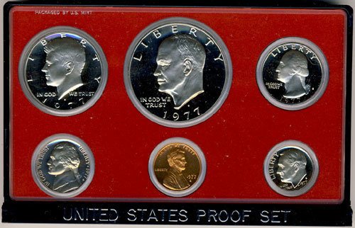 1977 US Mint Proof Set by United States Mint