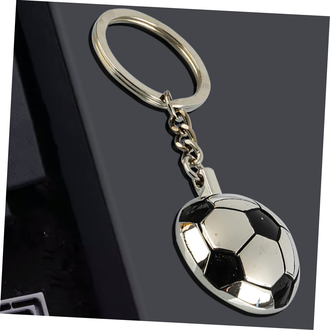PACKOVE Llavero De Futbol Fútbol Póster Colgante Llaveros Decoraciones Recuerdo De Llavero Deportivo Llaveros Con Tema De Futbol Pequeños Aleación De Zinc
