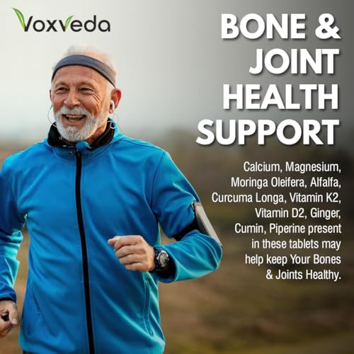 Image of Voxveda's Multivitamin for Men with Probiotics - 72 Ingredients | Multivitamin Tablet with Ginseng, Vitamin, Minirals, Aswagandha, Biotin (120 Veg Tablets)