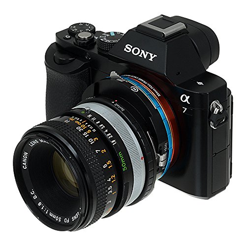 Bague d'adaptation Canon FD vers Sony E-Mount Fotodiox Pro Shift pour objectifs vintage - 6