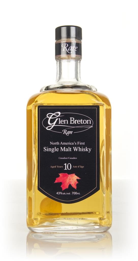 Glen Breton 10 Ans Rare Single Malt Whisky avec Emballage Cadeau 700 ml