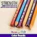 Pentel Arts Color Pencils, Assorted Colors, 24 Pack (CB8-24)