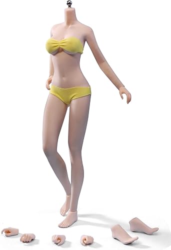 OBEST TBLeague - Figura de acción súper flexible de cuerpo femenino pálido sin costuras con conjunto de bikni cabeza excluida (PHMB2022-S48A) disponible en Yaxa Costa Rica
