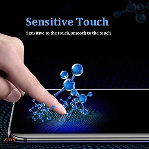 Image of Zitel Screen Protector for Redmi 11X / 11X Pro Tempered Glass Edge to Edge Full Screen Coverage With Installation Kit