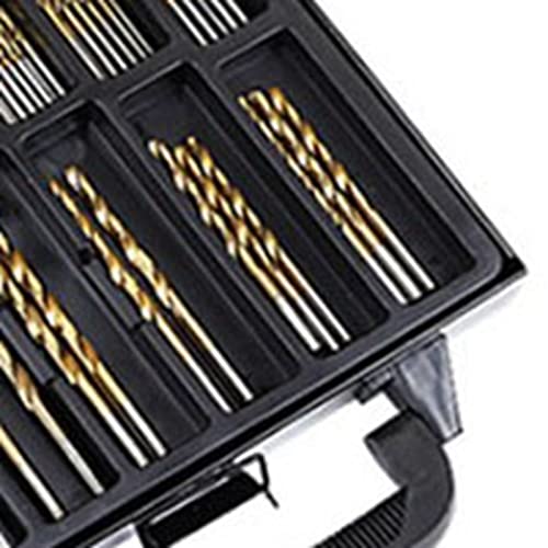 Juego de 99 brocas helicoidales con recubrimiento Ti Coated miniatura 7