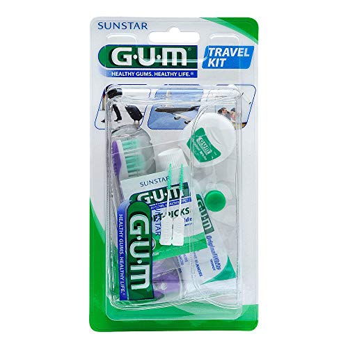 GUM TRAVEL KIT Zahnbürste+Zahnseide+Zahnpasta 1 St