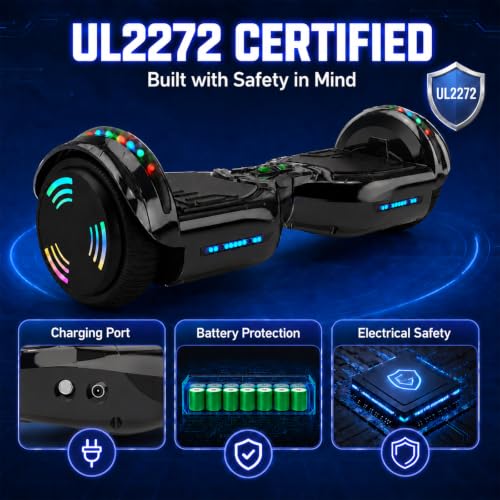 XERATH Hoverboard with Dual 300W Motors