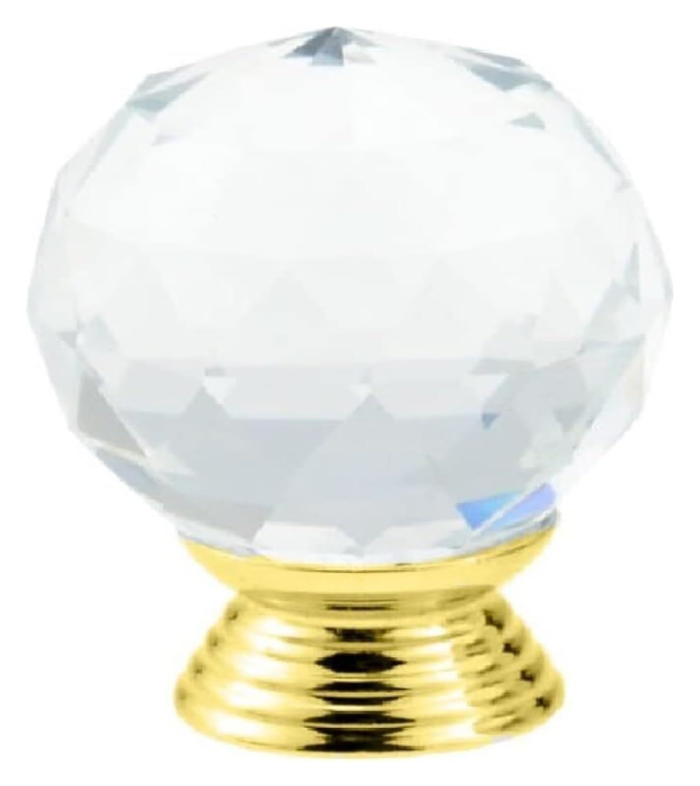 Bszcxbvmp Onecolor Crystal Drawers Knobsb, Crystal Drawer Knobs And Pulls, 5-Pack, Multicolor, 25-40Mm For Furniture Cabinet Door(,40Mm)