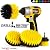 Drillbrush 4 Piece Nylon Power Brush Tile and Grout Bathroom Cleaning Scrub Brush Kit - Drill Brush Power Scrubber Brush Set - Power Scrubber Drill Brush Kit- Power Brush Drill Attachment