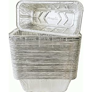 Firsgrill 50-Pack Professional Replacement Blackstone 17″ 22″ 28″ 30″ 36″ Griddle Grease Catcher Cup Liners 8″ L *3.75″ W* 3″ H