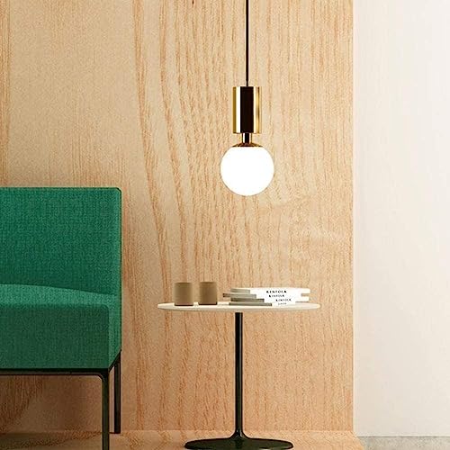 Lámpara colgante de vidrio de aluminio para decorar una isla de cocina 5