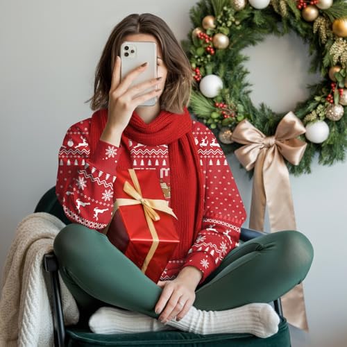 Image of 99TIMORO Funny Ugly Christmas Sweater for Men and Women