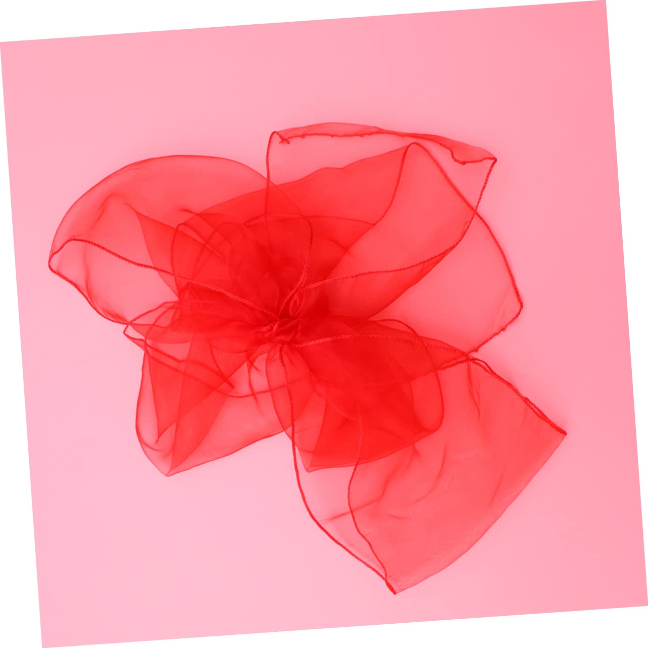 Alipis 30 Pz Decorazione Fiocco in Organza Decorazione Di Nozze Sedie Da Matrimonio Telai Per Sedie in Organza Decorazione Della Festa Nuziale Archi Della Sedia Da Sposa Rosso