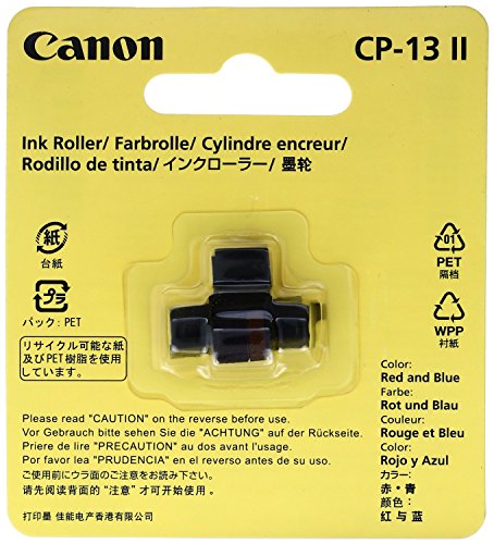 Canon Bobine du Ruban encreur CP-13 II Noir/Rouge