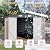 Aoxun 10x12FT Shed with Floor Galvanized Steel Outdoor Storage Shed (Brown)