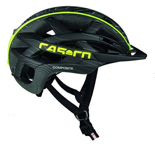 Casco Erwachsene Cuda Mountain Fahrradhelm, Black-Neon, M