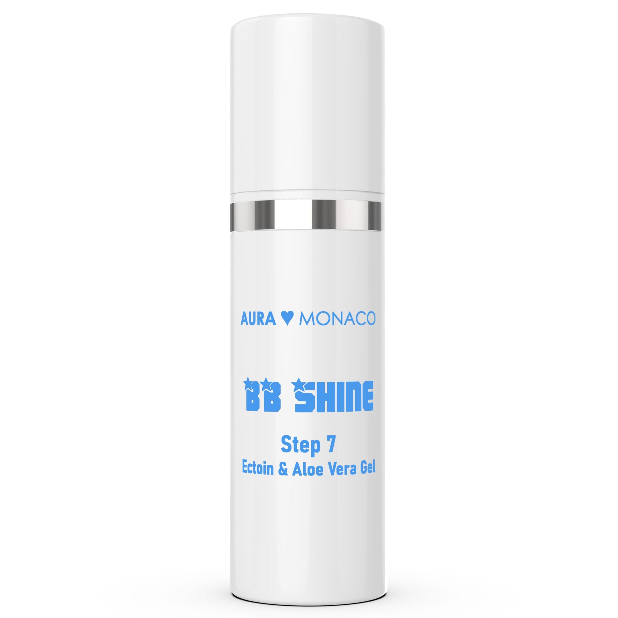 AURA Monaco | BB Shine Ectoin & Aloe Vera Gel 50ml  Microneedling After  Care Gel frs Gesicht  Feuchtigkeitsspendend & Heilungsfrdernd  Fr  Dermapen & Dermaroller  Anti-Aging Pflege : Amazon.de: Kosmetik