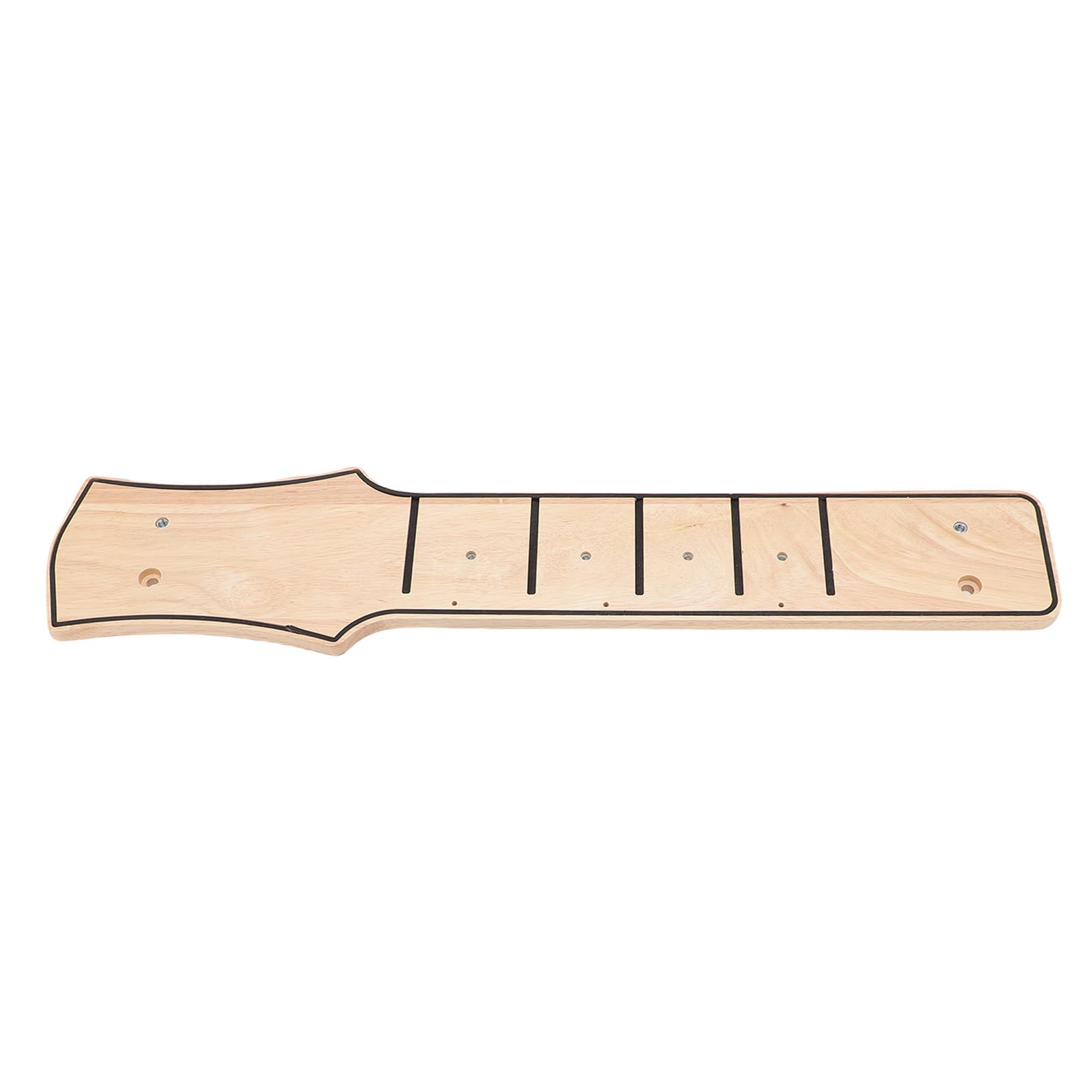 Soporte de Pared para Guitarra con Estante y Soporte para Púas Elegante de Madera Firme y Duradero Perfecto Espacios Ensayo Material único Madera Maciza