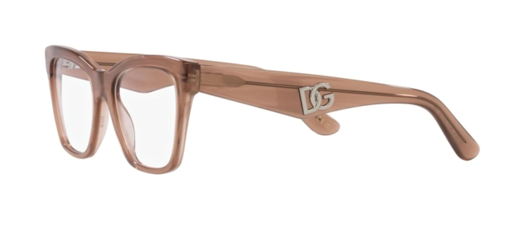 メガネ DOLCE & GABBANA Woman Optical frames Brown 0DG3374 3411 Dolce & Gabbana DG3374 Eyeglasses 3411 Brown - eye-oo.com