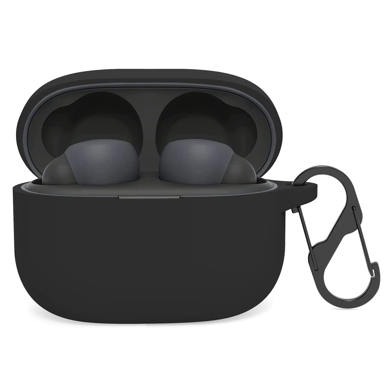 Amazon | 対応 LinkBuds S WF-LS900N ケース 収納カバー カラビナ 紛失
