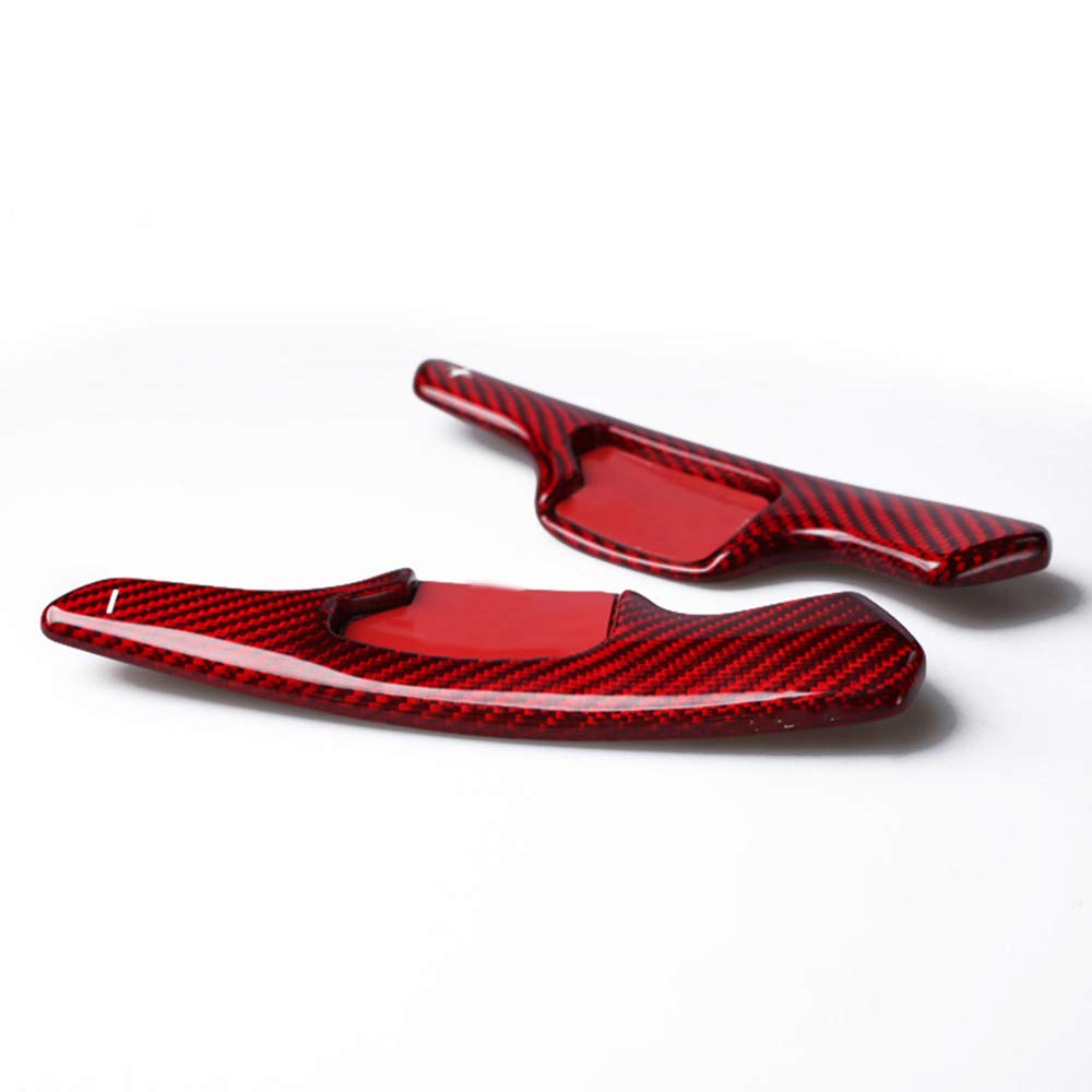 HCDSLSN Car Accessories Carbon Fiber Glass Fiber Steering Wheel Shifter Paddle Paddles Shift for Ford Taurus