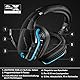 Logitech G935 kabelloses Gaming-Headset mit LIGHTSYNC RGB, 7.1 Surround Sound, DTS Headphone:X 2.0, 50mm Treiber, Flip-Stummschaltung, Wireless Verbindung, PC/Xbox One/PS4/Nintendo Switch - Schwarz