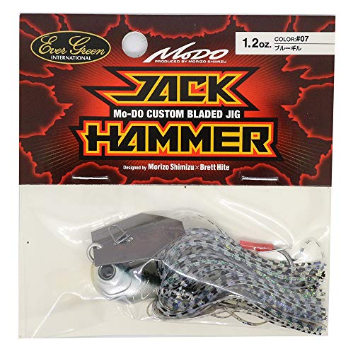 エバーグリーン チャターベイト ジャックハンマー1.2oz #07 ブルーギル.