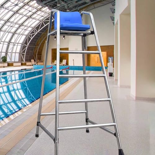 Silla de Salvavidas para Piscina de Acero Inoxidable 180 cm miniatura 1