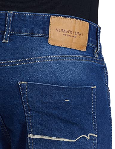 Image of Numero Uno Men's Tappered Fit Sustianable Denim Jeans